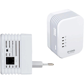 D-Link DHP-W310AV/C1A Адаптер/ DHP-W310AV Powerline AV500 Wi-Fi N300 Adapter, 1000Base-T LAN