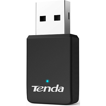 Tenda U9 Адаптер Wi-Fi/ Tenda WiFi Adapter USB U9 (USB2.0, WLAN 650Mbps, 802.11ac) 1x int Antenna