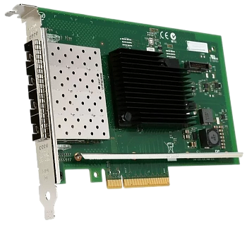 Intel Corporation EX710DA4G1P5 Сетевая карта/ Intel® Ethernet Converged Network Adapter X710-DA4, Qu