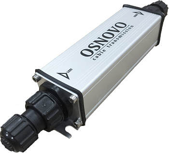 OSNOVO E-PoE/1W РоЕ удлинитель/ OSNOVO Уличный PoE удлинитель 10M/100M Fast Ethernet до 500м (до 22W