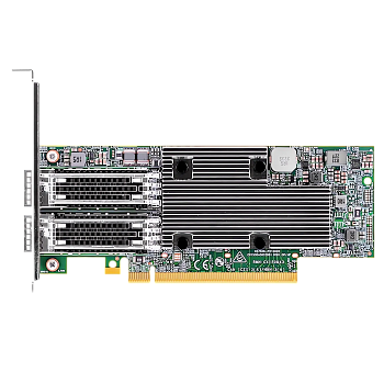 Broadcom BCM957508-P2100G BCM57508 NIC Dual-port QSFP56, 100 Gb/s, PCI-E 4.0 x16
