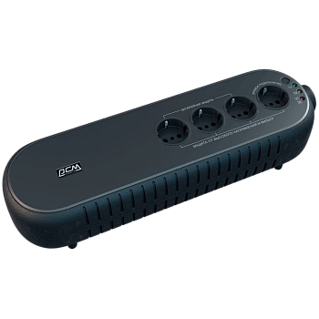 ИБП (черный)/ Powercom WOW-1000U, 500W