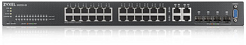 ZYXEL GS2220-28-EU0101F Коммутатор/ ZYXEL NebulaFlex Pro GS2220-28 Hybrid L2 Switch, rack 19 ", 24xG