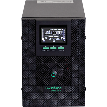 Systeme Electric Smart-Save SMT 1500 ВA, 230 В, 1:1, 2 шт. АКБ, 12В 9Ач, размеры 157,5x453x227,5 мм