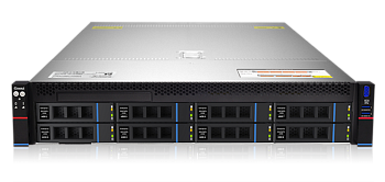 Серверная платформа/ Gooxi SR201-D08R-G2 2u 8 bay platform with direct backplane, based on  AMD 9004