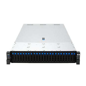 Серверная платформа/ ASUS RS720A-E13-RS24G, 2U, 2x  SP5 (LGA 6096P) TDP 360W, 24x DDR5 6400, 24 x 2.