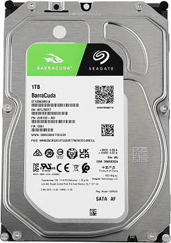 Жесткий диск Seagate SATA-III 1TB ST1000DM014 Desktop Barracuda 4KN (7200rpm) 256Mb 3.5" [ST1000DM01