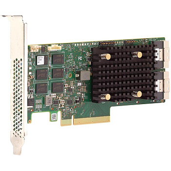 Контроллер/ MegaRAID SAS 9560-16I SGL (16-Port Int., 12Gb/s SAS/SATA/PCIe (NVMe), PCIe 4.0, 8GB DDR4
