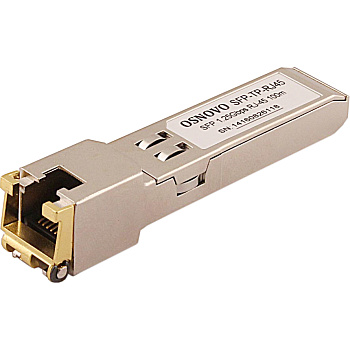 OSNOVO SFP-TP-RJ45(1G)-I Трансивер/ OSNOVO SFP-TP-RJ45(1G)-I Медный SFP модуль Gigabit Ethernet с ра