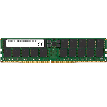 Память оперативная/ Micron 64GB DDR5 5600 MT/s CL46 2Rx4 ECC Registered DIMM 288pin