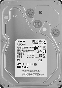 Жесткий диск Toshiba SATA-III 8TB MG10ADA800E Server Enterprise Capacity 512E (7200rpm) 512Mb 3.5"
