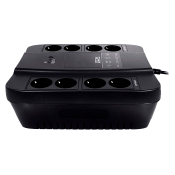 ИБП SPD-850N, резервный, 850 ВA, 510 Вт, 4 евророзетки с резервным питанием, 4 евророзетки с фильтра