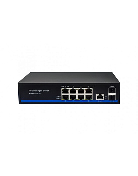 NST NS-SW-8G2G-PL Управляемый L2 PoE коммутатор Gigabit Ethernet/ Управляемый L2 PoE коммутатор Giga