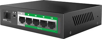 Netis P106GC Коммутатор/ Коммутатор Netis P106GC (L2) 5x1Гбит/с 1SFP 4PoE 60W неуправляемый