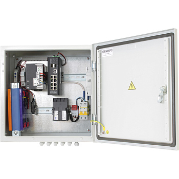 OSNOVO OS-44TB1(SW-80802/ILS(port 90W)) Коммутатор/ OSNOVO Уличный L2+ коммутатор на 10 портов с тер