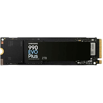 Samsung SSD 990 EVO Plus, 2000GB, M.2(22x80mm), NVMe 2.0, NVMe 2.0, PCIe 4.0 x4, V-NAND TLC, R/W 725