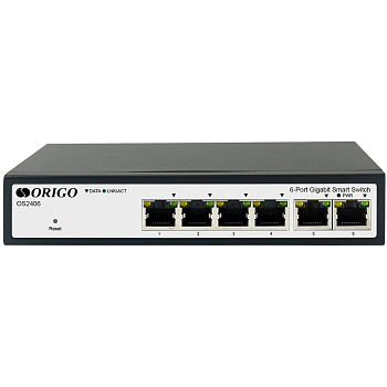 Origo OS2406/A1A Коммутатор/ Настраиваемый L2 коммутатор 6x1000Base-T