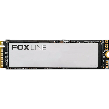 Foxline SSD X5T, 128GB, M.2(22x80mm), SATA3, 3D TLC, R/W 500/350MB/s, IOPs 60 000/70 000, TBW 80, DW