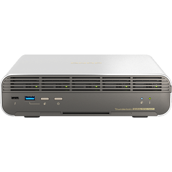 Сетевое хранилище без дисков/ SMB QNAP TBS-h574TX-i5-16G 5-bay E1.S or M.2 2280 PCIe NVMe, Intel Cor
