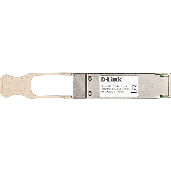 D-Link DEM-Q2801Q-SR4/A1A Трансивер/ DEM-Q2801Q-SR4 QSFP28 Transceiver, 100GBase-SR4, MPO, 850nm, Mu