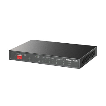 Mercusys MS110GMP Коммутатор/ 10-Port Gigabit Desktop Switch with 8-Port PoE+