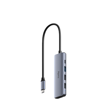 Cudy UH405 Адаптер/ 5-IN-1 USB-C Hub with 4K HDMI