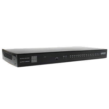OSNOVO PS18-12240/R Блок питания/ OSNOVO Блок питания на 18 каналов, 19'', 1U, DC 12V, 1,11А на кана