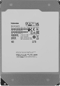 Жесткий диск Toshiba SAS 3.0 22TB MG10SFA22TE Server (7200rpm) 512Mb 3.5" [MG10SFA22TE]