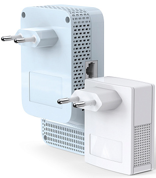TP-Link TL-WPA7517 KIT Сетевой адаптер/ AV1000 Gigabit Passthrough Powerline AC Wi-Fi Kit