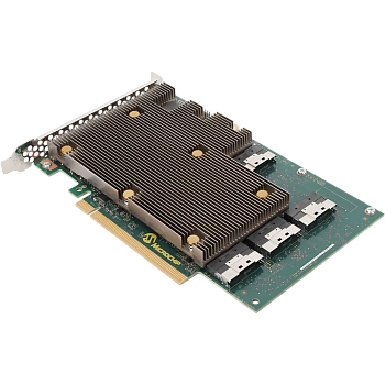 RAID контроллер Microchip SmartRAID 3258-32i, Tri-mode SAS/SATA/NVMe, 32i-ports, PCIe 4.0 x8, 8GB DD