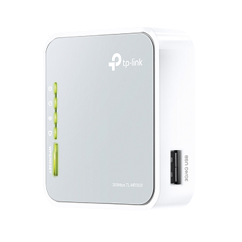 TP-Link TL-MR3020 Маршрутизатор/ 150Mbps Portable 3G/4G Wireless N Router, 2.4GHz, 802.11n/g/b,  Int