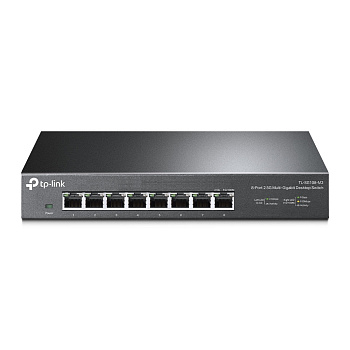 TP-Link TL-SG108-M2 Коммутатор/ 8-port Desktop 2.5G Unmanaged switch, 8 100/1G/2.5G RJ-45 ports, Fan
