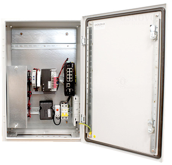 OSNOVO OS-46TB1(SW-60812/I) Коммутатор/ OSNOVO Уличный PoE коммутатор с термостабилизацией и резервн