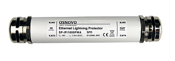 OSNOVO SP-IP/1000PWA Грозозащита/ OSNOVO Уличное устройство грозозащиты для локальной вычислительной
