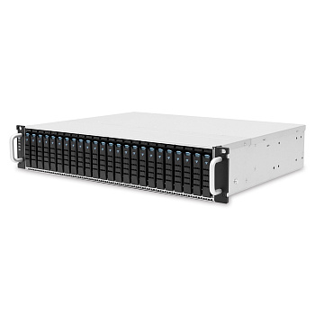 Дисковая полка/ 2U 24x 2.5" hot-swap bays, hot-swap JBOD with dual SAS 24G expander controller, dual