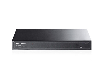 TP-Link SG2210P Коммутатор/ 8-port gigabit Smart PoE+ Switch with 2 SFP uplink ports,desktop mount,