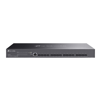 TP-Link SX3016F Коммутатор/ JetStream™ 16-Port 10GE SFP+ L2+ Managed Switch PORT: 16? 10G SFP+ Slots