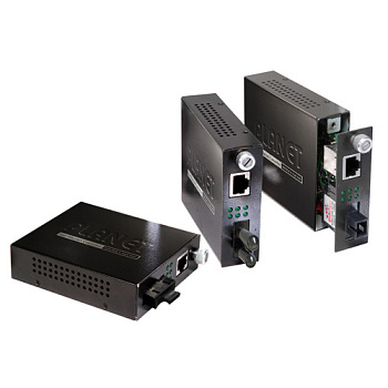 PLANET FST-802 FST-802 медиа конвертер/ 10/100Base-TX to 100Base-FX (SC) Multi-mode Smart Media Conv