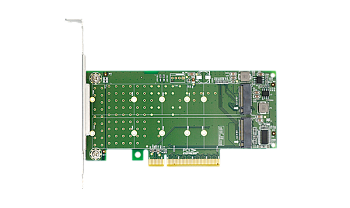Адаптер для SSD/ LRNV94N8 2X U.2 SFF-8639 SSD to PCI Express 3.0 Gen 3 X8 Card U.2 NVMe SSD Adapter