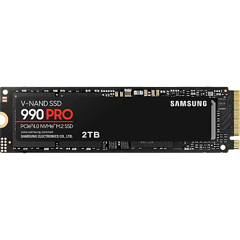 Samsung SSD 990 PRO, 2000GB, M.2(22x80mm), NVMe 2.0, PCIe 4.0 x4, V-NAND TLC, R/W 7450/6900MB/s, IOP