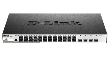 D-Link DGS-1210-28XS/ME/C1A Управляемый L2 коммутатор/ Управляемый L2 коммутатор, 24x1000Base-X SFP,