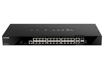 D-Link DGS-1520-28/A1A Коммутатор/ DGS-1520-28,DGS-1520-28/A1A Managed L3 Stackable Switch 24x1000Ba