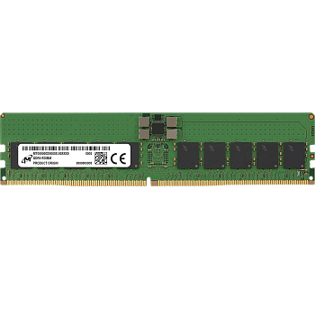 Память оперативная/ Micron 32GB DDR5 4800MT/s CL40 ECC Registered DIMM 288pin