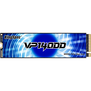 Kingspec SSD VP14000 2280, 4096GB, M.2(22x80mm), NVMe, PCIe 5.0 x4, 3D TLC, R/W 14000/13000MB/s, IOP