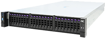 Серверная платформа/ 2U 8x 2.5" NVMe + 16x 2.5" SAS/SATA hot-swap (3x PCIe Gen5 Tri-mode 8-port back