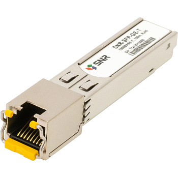 SNR SNR-SFP-GE-T Модуль/ Модуль SFP 1000BASE-Tс интерфейсом RJ45, (Cisco ASR) до 100м