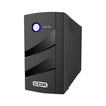 Башенный линейно-интерактивный ИБП/ ИБП CBR [ELN-875T-2F-LD] Line Interactive  875VA/480W 6Ah12V 2 x