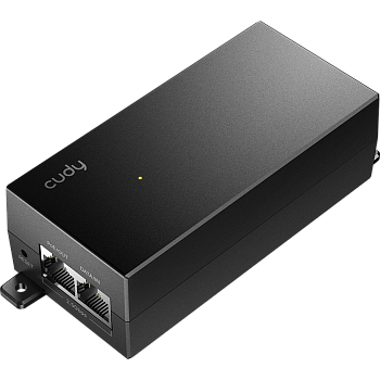 Cudy POE200H Адаптер PoE/ 30W 2.5Gbps PoE+/PoE Injector, 802.3at/802.3af Standard, Data and Power Ca