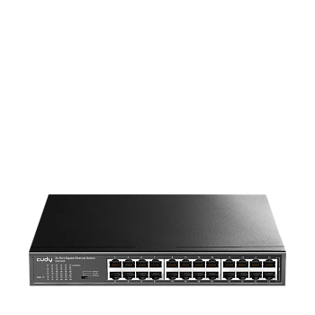 Cudy GS1024 Коммутатор/ 24-Port Gigabit Switch, 24 Gigabit RJ45 Ports, IGMP Snooping, Loop Detection