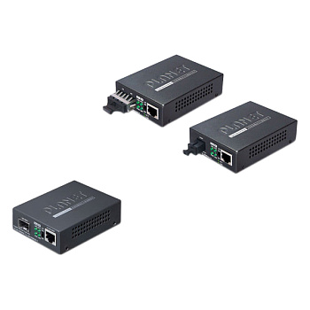 PLANET GT-806B15 медиа конвертер/ PLANET 10/100/1000Base-T to WDM Bi-directional Fiber Converter - 1